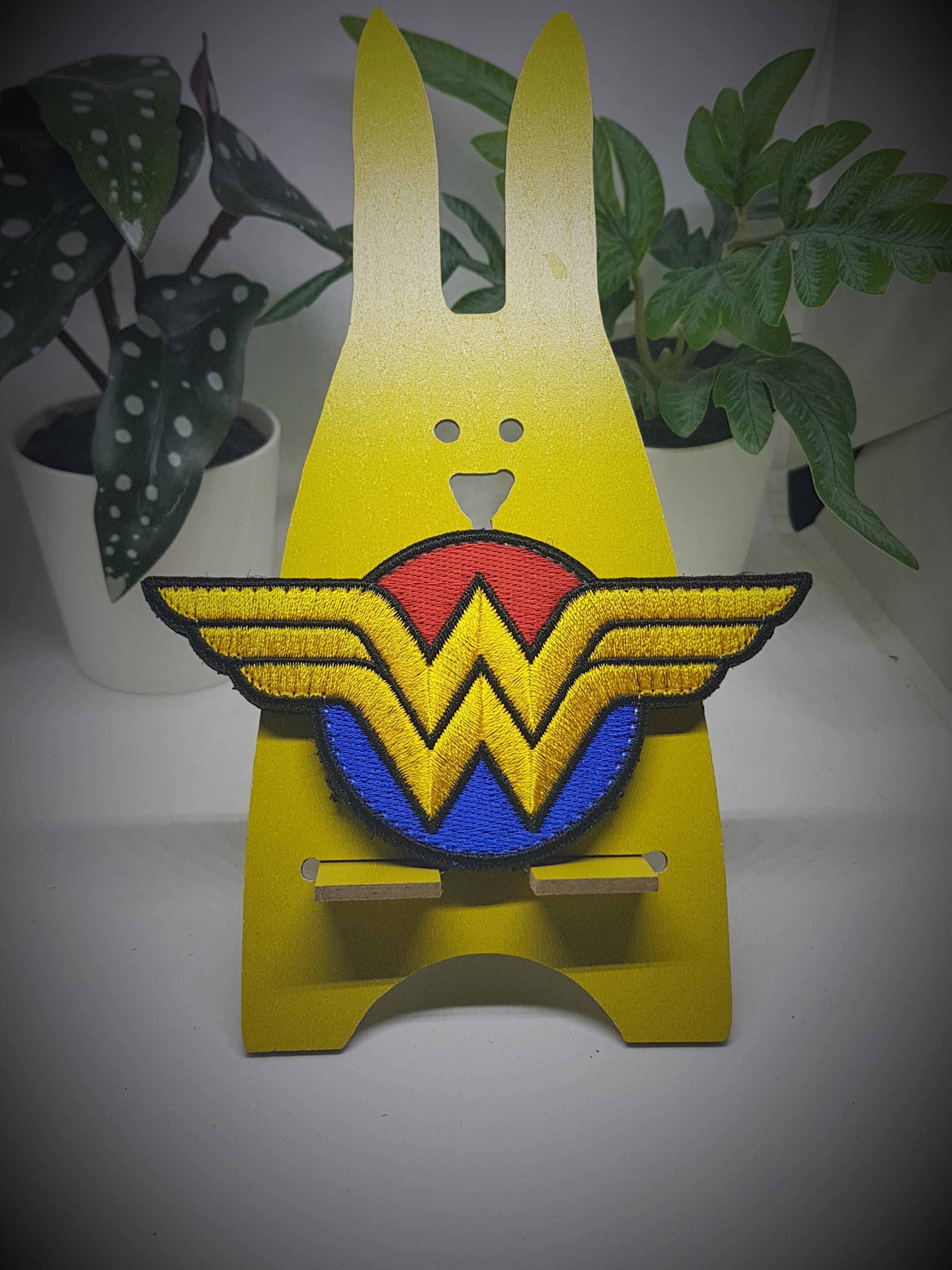 Super Woman embroidery patch morale boost tactical army uniform bag movie super hero wonder