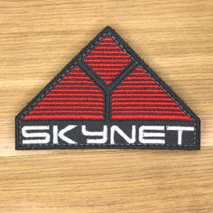 Skynet Cyberdyne Systems Patch - Terminator Movie Embroidered Badge