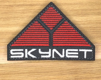 Skynet Cyberdyne Systems Patch - Terminator Movie Embroidered Badge