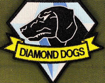 Diamond Dogs Patch - MGS Mercenary Cosplay Morale Badge
