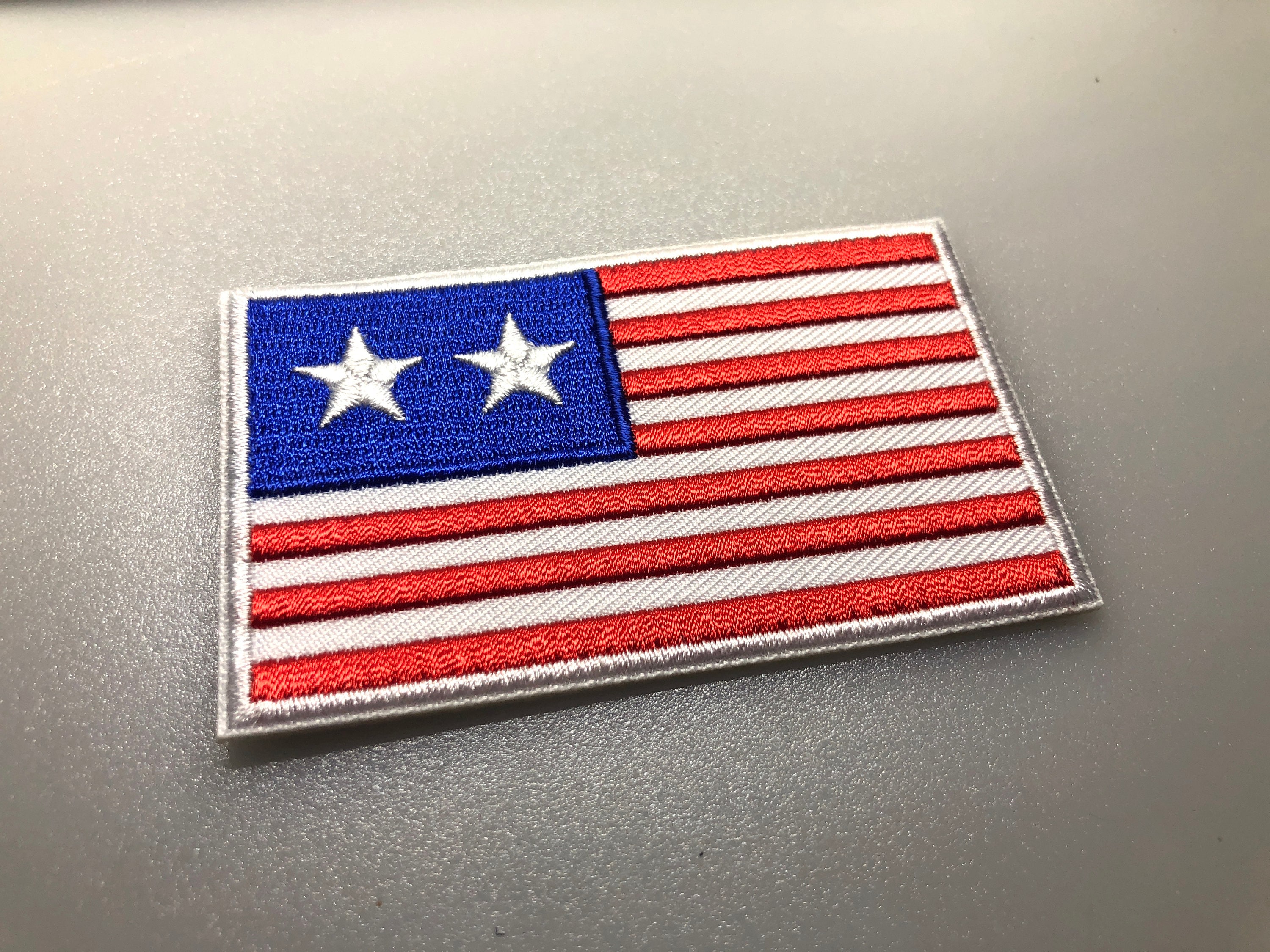 Western Forces Patch morale from the movie CIVIL WAR cosplay tactical Army Texas USA united states 2 stars