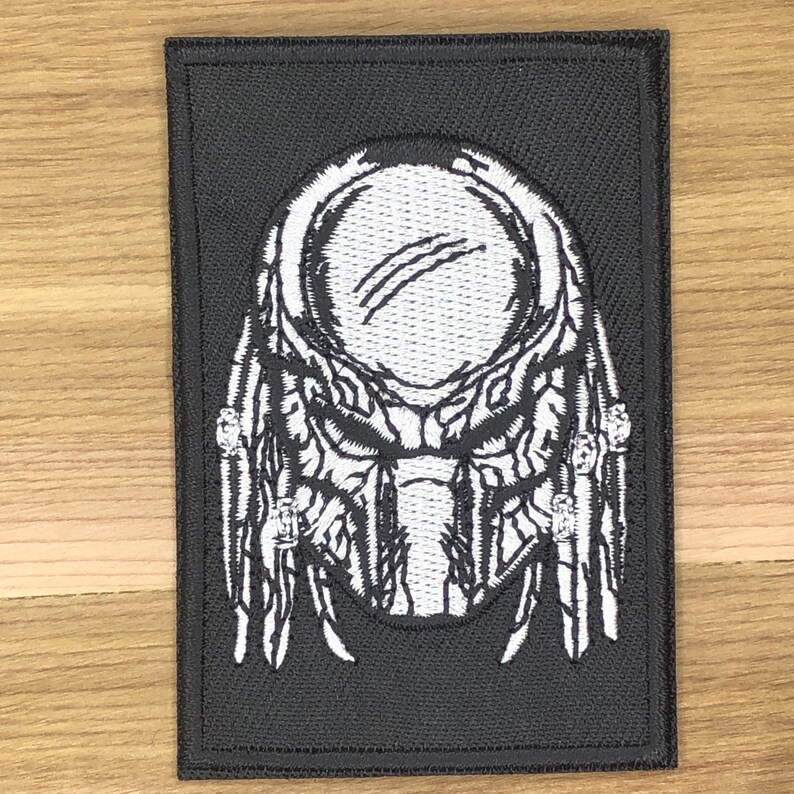 Predator Head Patch - Arnold Movie Morale Badge - Etsy