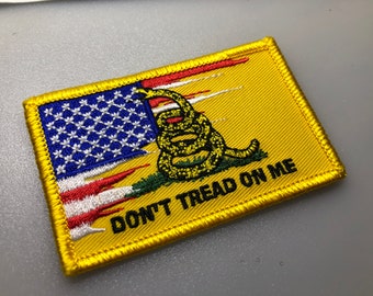 Gadsden Flag Patch, Don't Tread On Me, Tactical Morale