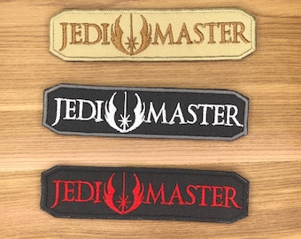 Jedi Master Tab Patch - Star Cosplay Morale Badge