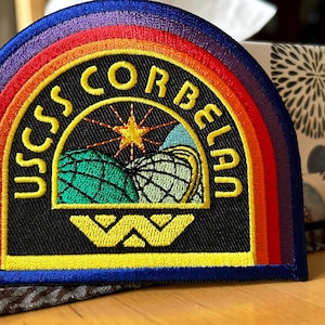 ROMULUS uscss CORBELAN Weyland Cargo ship Officer shoulder patch morale tactical prometheus force new Alien movie Cosplay uniform Yutani 2nd