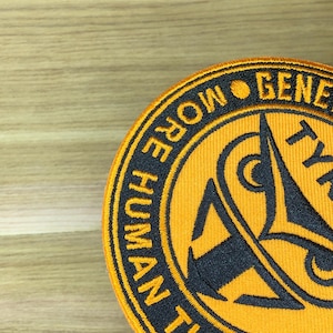 Parche de 3,5 pulgadas "Más humano que humano" - Parche de moral de Blade Runner 2049