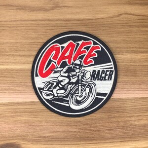 Cafe Racer motorcycle patch morale boost tactical army uniform bag movie biker british urban rocker ton-up boys vest image 4