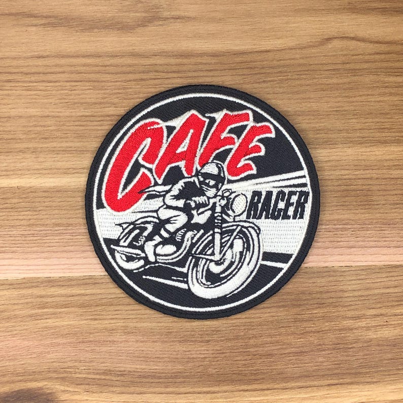 Cafe Racer motorcycle patch morale boost tactical army uniform bag movie biker british urban rocker ton-up boys vest image 4