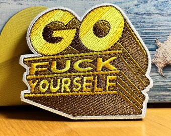 thumbnail image 2 of "Go F**k Yourself" Arabic Morale Patch - PVC Military Tactical Patch For Gear & Bags 2 of 14