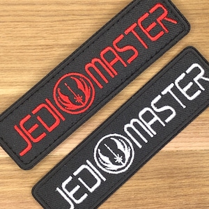 Jedi Order Grandmaster tab style knight shoulder Patch Morale Coruscant Come-on Cosplay lightsaber light side of the force