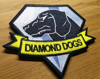 Diamond  Dogs  Patch  Morale  Tactical  MGS  Military  Gear  Company  Mercenary  Cosplay  Airsoft  Metal  Solid  Army