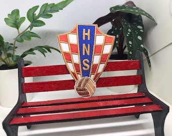 Hrvatska Croatian Soccer flag Patch Jugoslavija Nogometni savez Federation dres Jersey nasivak emblem badge nogomet sahovnica Vatreni HAJDUK
