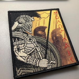 MOLON LABE (Come and Take Them) shoulder patch morale boost tactical operator army uniform spartan Shield Movie 300 Warrior gear Military