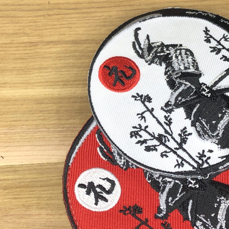 Rei Respect Patch - Samurai Kanji Bushido Morale Badge image 4