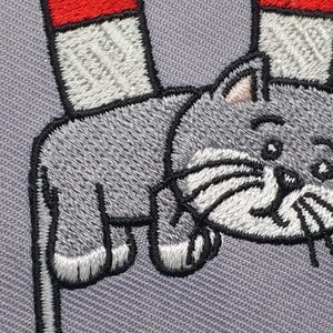 Pussy Cat Magnet Broderad Tygmärke - Taktisk Moral Applikation