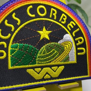 USCSS CORBELAN Weyland Cargo ship Officer shoulder patch morale tactical ROMULUS prometheus force new Alien movie Cosplay uniform Yutani