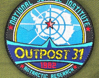 The Thing Outpost 31 Patch - Movie Cosplay Morale Badge