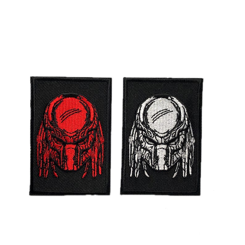Predator Head Patch - Arnold Movie Morale Badge - Etsy