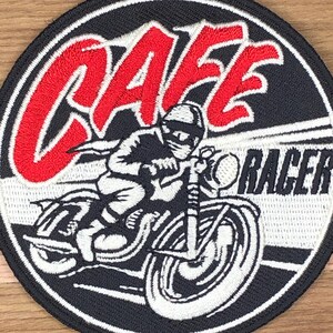 Cafe Racer motorcycle patch morale boost tactical army uniform bag movie biker british urban rocker ton-up boys vest image 5