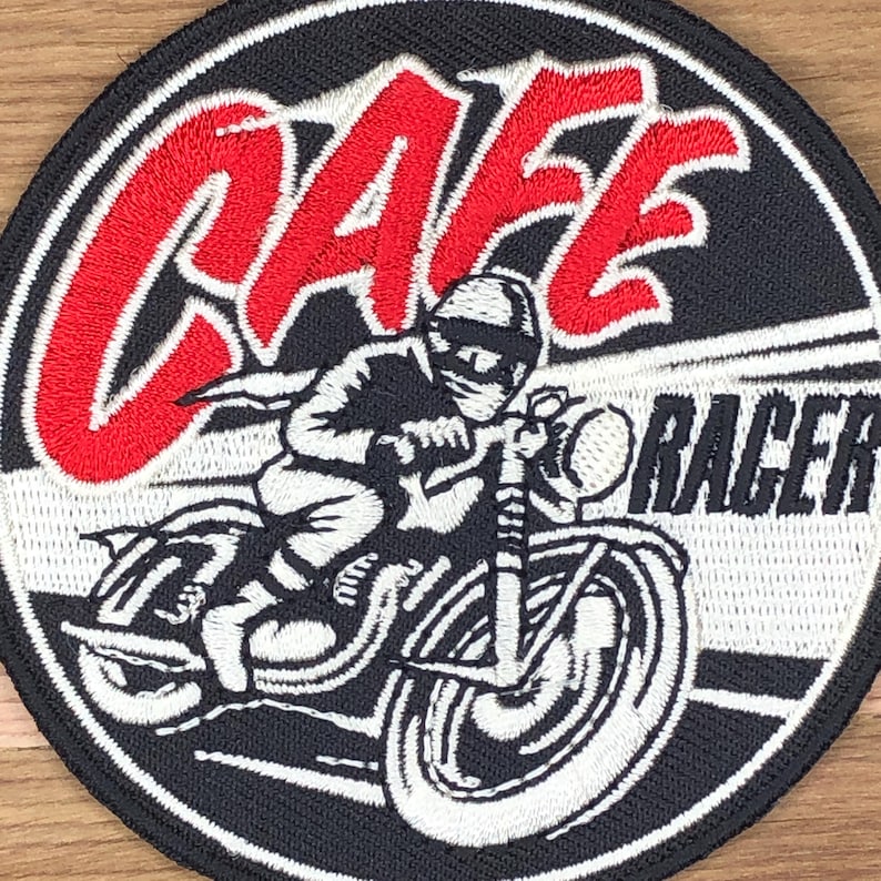 Cafe Racer motorcycle patch morale boost tactical army uniform bag movie biker british urban rocker ton-up boys vest image 5