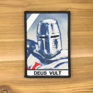 Deus Vult Crusader Patch - Tactical Military Templar Knight