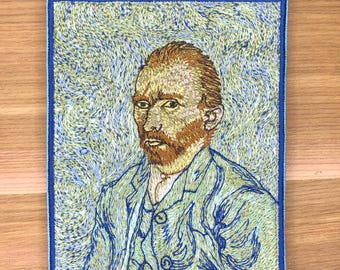 Van Gogh Self-Portrait Embroidered Patch - Morale Emblem