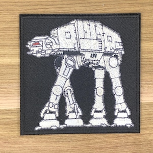 Transport blindé tout terrain at-at Imperial Walker patch broderie moral star wars tactique véhicule des forces terrestres impériales bataille de Hoth