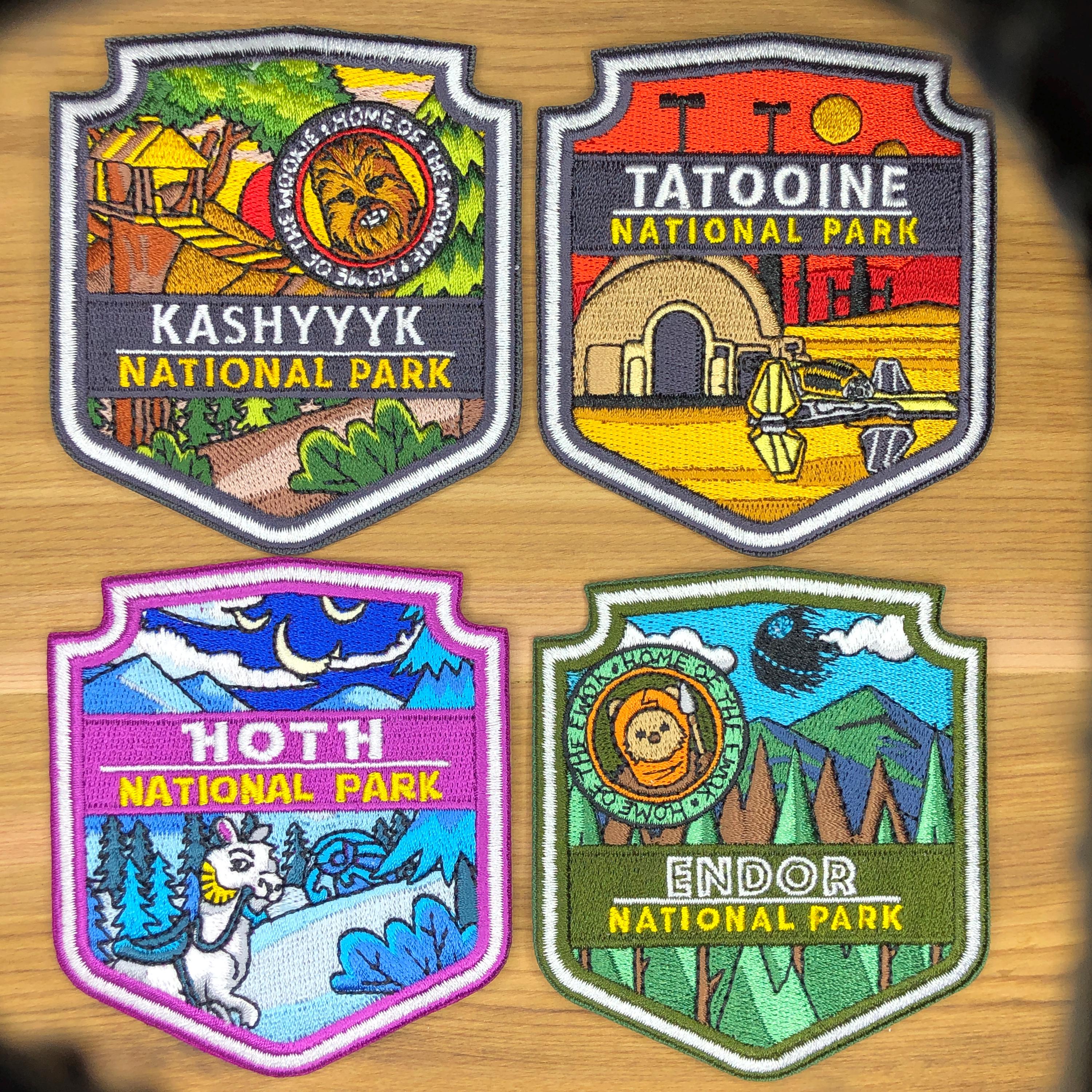 Alderaan National Park Visit the Core Worlds Stickers sold by