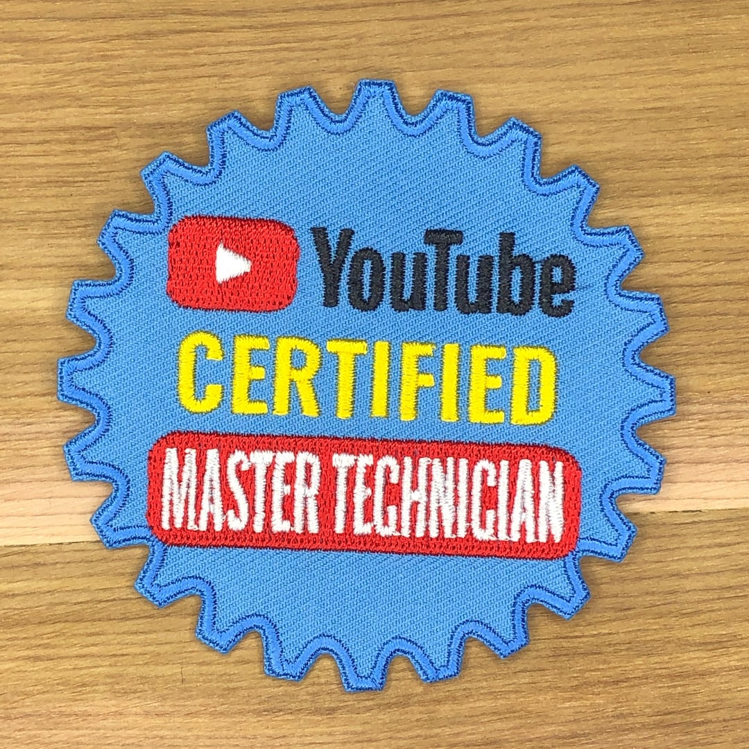Master Tech Patch Certified Master Technician Patch - Funny Cog Gear Morale Badge - Etsy