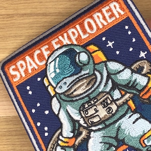Space Explorer Morale Patch, Astronaut Emblem