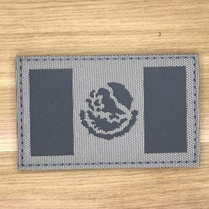 Laser cut cordura MEXICO national flag patch morale badge