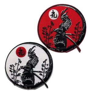 Rei Respect Patch - Samurai Kanji Bushido Morale Badge image 11