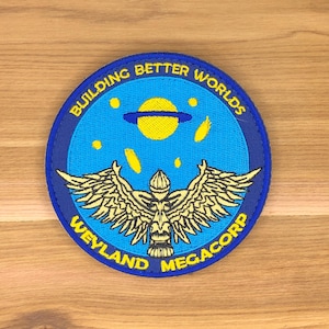 Prometheus Alien Patch - Weyland Yutani Movie Cosplay Morale Badge