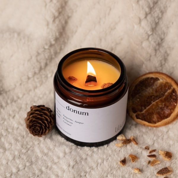 Donum candle - caramelized and welcoming - Lilium Fragranze