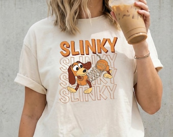 Disney Toy Story Slinky Shirt, Disney World Trip T-Shirt, Disney Dog T-Shirt, Toy Story Land Sweater, Disney Animal Shirt, Disney Family Tee