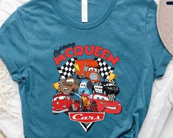 Lightning McQueen Shirt, Cars Lovers Kids Shirt, Ligtning Mcqueen Shirt, Disney Trip Shirt, Disney Kids Shirt, Disney Cruise, Car Guy Gifts