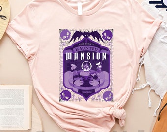 Walt Disney's Haunted Mansion Shirt, Haunted Mansion Disney Shirt, Disney Halloween Family Shirt,Disney Characters Shirt,Magic Kingdom Shirt