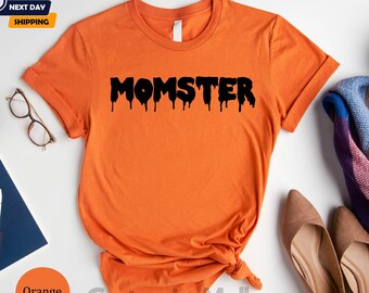 Momster Halloween Shirt, Momster Shirt, Mom Halloween Shirt, Spooky Mama Shirt, Halloween Gifts For Mom, Halloween Shirt, Halloween Crewneck