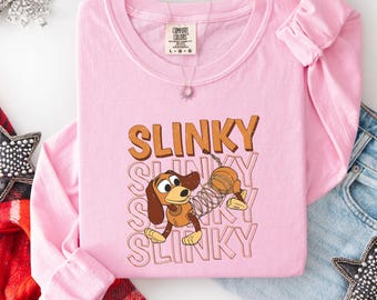 Comfort Colors® Retro Slinky Dog Shirt, Disney Toy Story Land T-Shirt, Slinky Dog Dash Tee, Disney Hollywood Studios Shirt, Andys Toys Tee