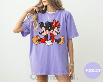 Disney Family Shirts, Mickey and Minnie Tee, Disneyland Trip Shirt, Magic Kingdom Shirt, Disney Vacation Tee, Comfort Colors Shirt
