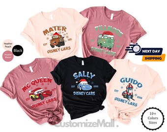 Disney Cars Shirt, Lightning Mcqueen Shirt, Mater Shirt, Cars Sally Shirt, Cars Theme Mens Shirt,Cars Sally And Mcqueen Shirt,Car Sweatshirt