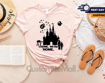 Galaxy Castle Shirt, Space Smuggler Tee, Geeky Theme Park Gift, Sci-Fi Duo Shirt , Universe Vacation Merch,Best Friend Match,Soft Summer Tee