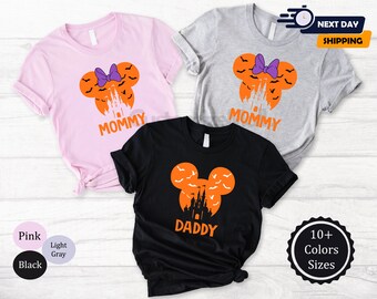 Disney Halloween Couples Shirt, Halloween Disney Shirt, Disney Couple Shirts, Mickey Minnie Shirt, Disney Family Shirts, Mickey Halloween
