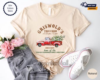 Griswold Christmas Tree Farm Shirt, Family Matching Christmas Shirt, Family Reunion Shirt, Christmas Crew Shirt, Happy New Year Shirt