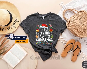 It's Me I'm Everything Shirt, Christmas Couple Shirts, Family Matching Christmas Shirt, Christmas Gifts For Couples,Christmas Vacation Shirt