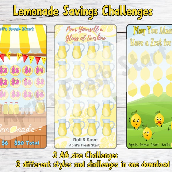 Lemonade Savings Challenges