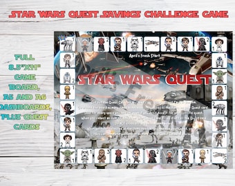 Star Wars Quest Savings Challenge Game