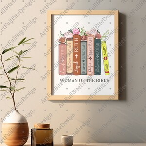 Women of the Bible Png Sublimation Design Download | Boho Women of the ...
