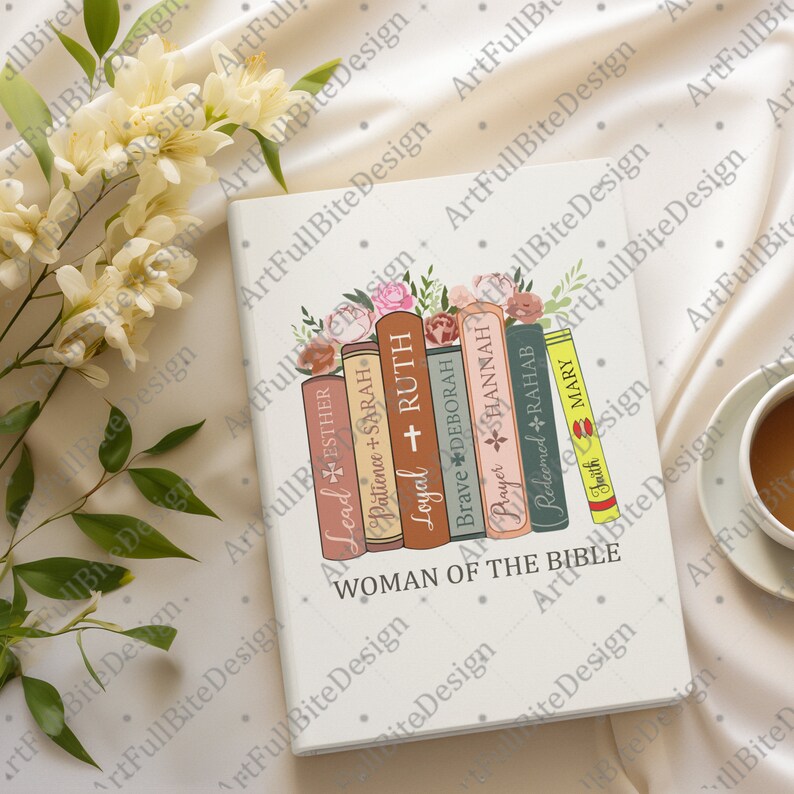 Women of the Bible Png Sublimation Design Download | Boho Women of the ...
