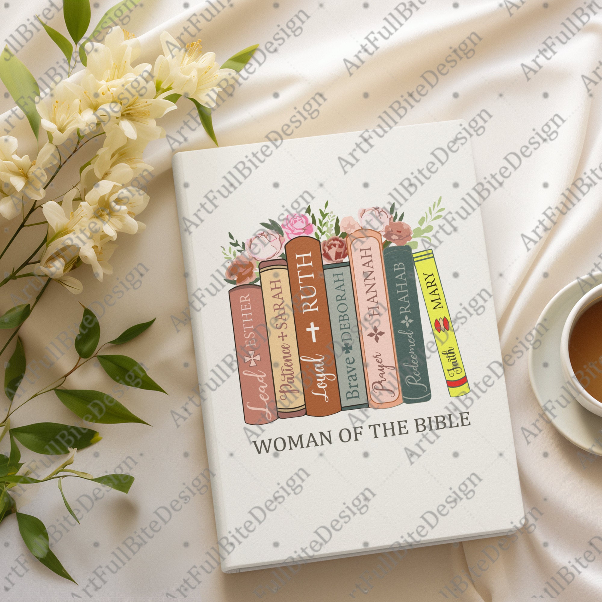 Women of the Bible Png Sublimation Design Download | Boho Women of the ...